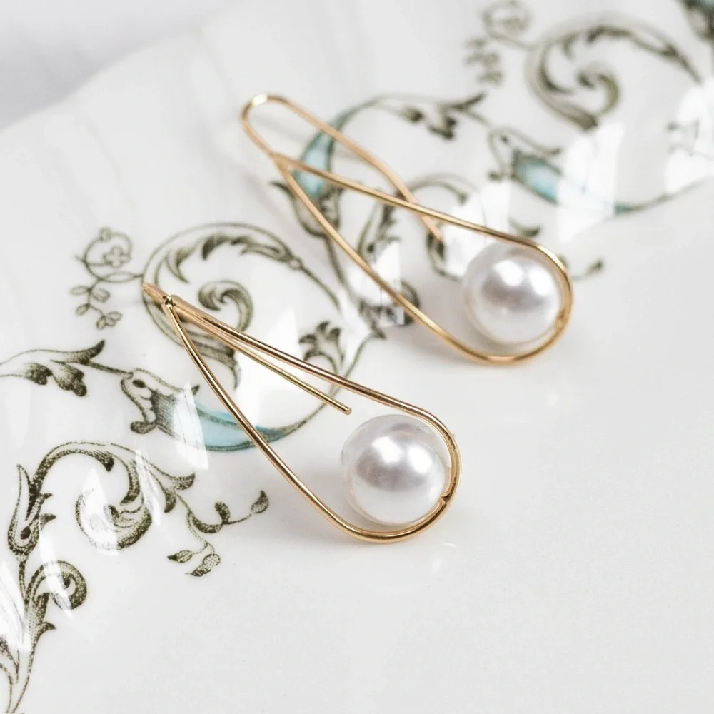 ✨Zara Isla Pearl Drop Earrings